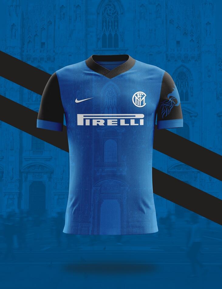 Camisa dos times italianos: Inter