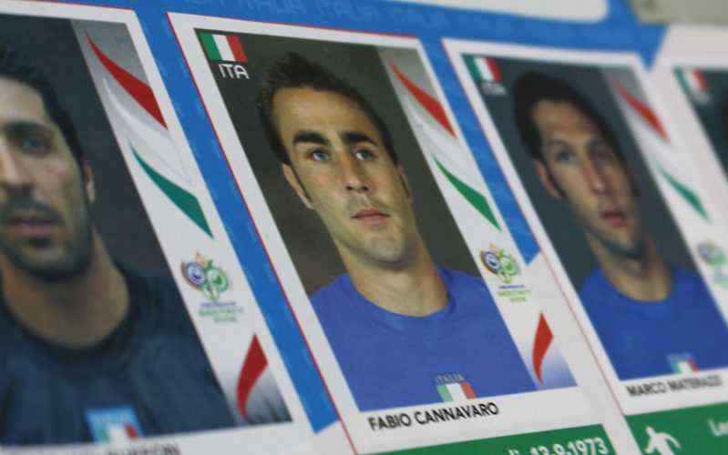 Itália fora da copa do mundo 2018 - álbum da copa 2006