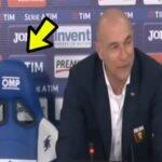 Técnico do Genoa nega cadeira da Samp e dá entrevista em pé