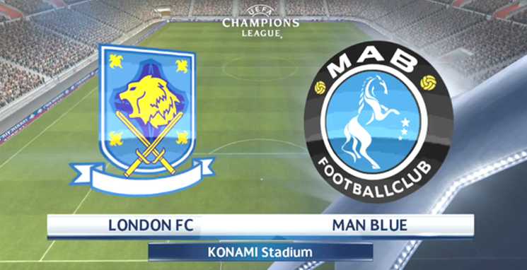 PES London FC e Man Blue