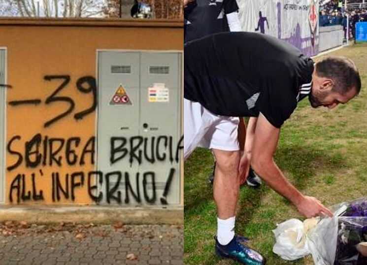 Fiorentina x Juventus homenagem Chiellini Tragédia Heysel