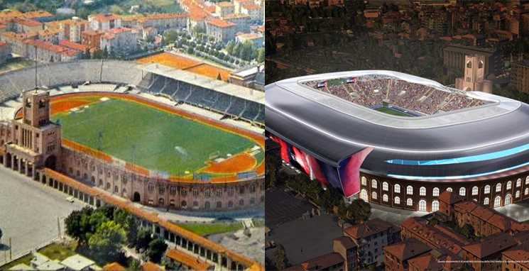 O Bologna é mais um clube italiano a apresentar projeto para ampla  renovação de seu estádio