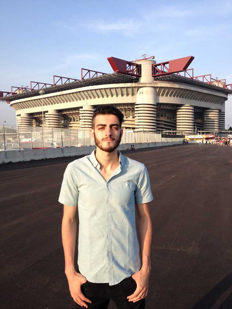 Adriano Bertin San Siro