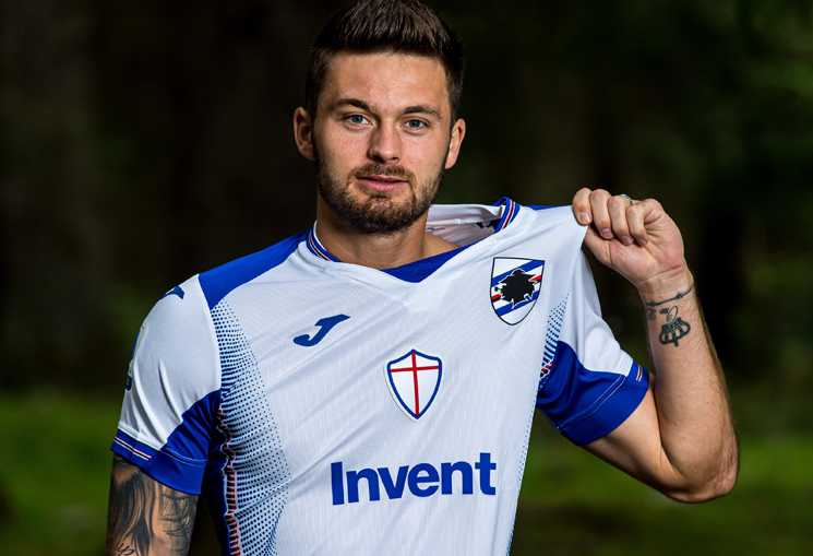Nova camisa da Sampdoria 2019-2020 Branca