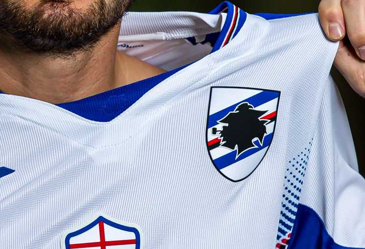 Nova camisa da Sampdoria 2019-2020