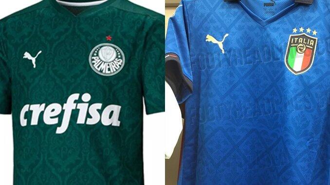 Nova Camisa do Palmeiras e Camisa Itália Euro 2020