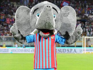 Mascotes do campeonato italiano - Catania Elefante