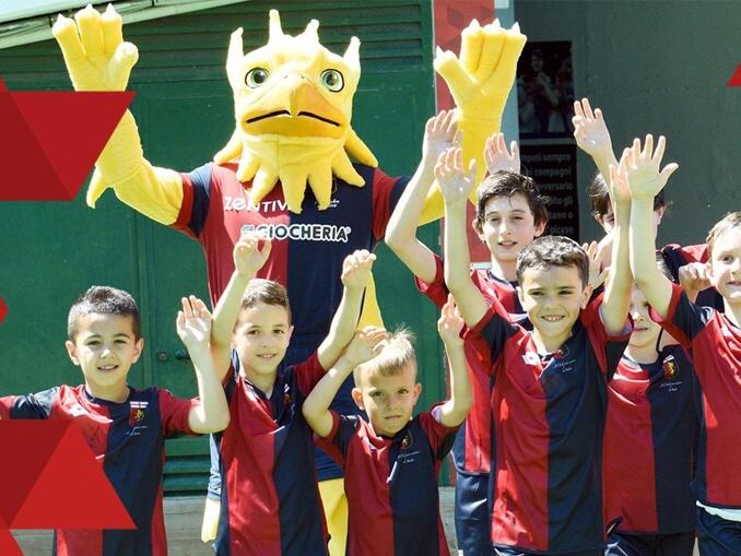 Mascotes do campeonato italiano - Genoa Grifo