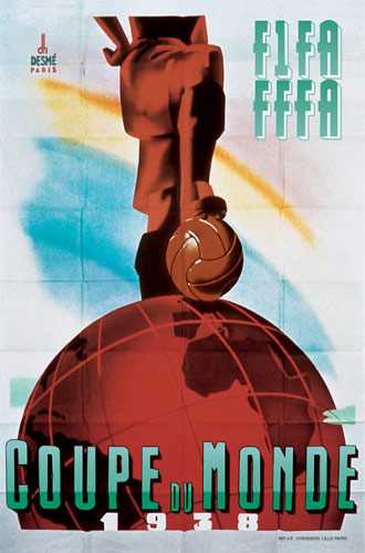 Pôster Copa do Mundo 1938