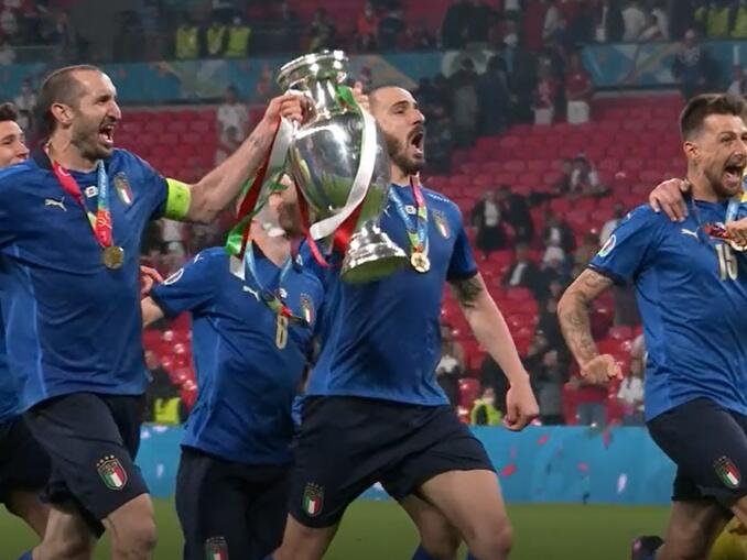 títulos da seleção italiana - euro 2020