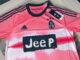 Nova camisa da Juventus rosa Pharell Williams