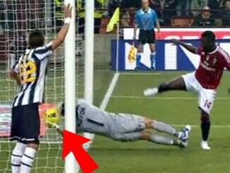 Gol Muntari Buffon Milan 1x1 Juventus 2012