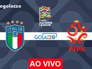 assistir italia x polonia ao vivo pela uefa nations league