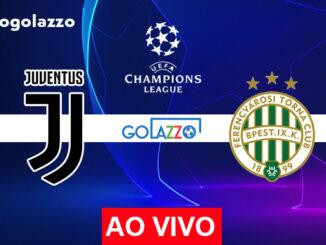 assistir juventus x ferencvaros ao vivo pela champions league