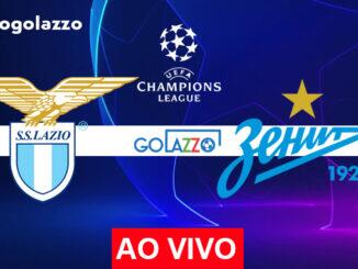 assistir lazio x zenit ao vivo pela champions league