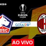 Veja onde assistir Lille x Milan AO VIVO pela Europa League; escalações