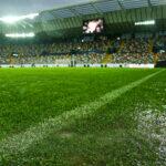 Udinese x Atalanta não jogam; partida adiada por causa da chuva