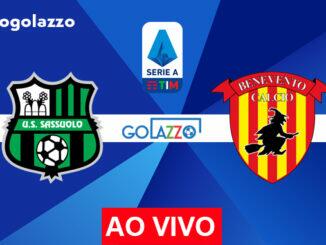 assistir sassuolo x benevento ao vivo pelo campeonato italiano