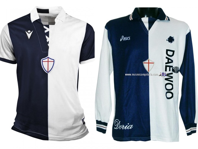 camisa sampdoria Andrea Adoria 1998-1999 - 2020-2021