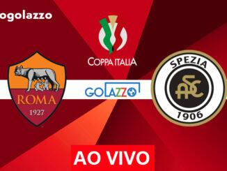 assistir roma x spezia ao vivo pela copa itália