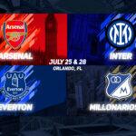 Inter anuncia participação na Florida Cup, com Arsenal e Everton