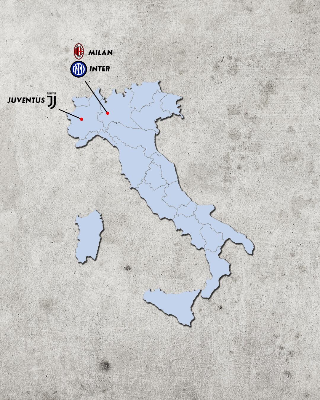 Rivalidades do campeonato italiano - rivais do Milan