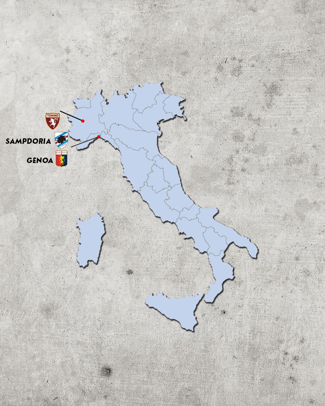 rivalidades do campeonato italiano - rivais da sampdoria