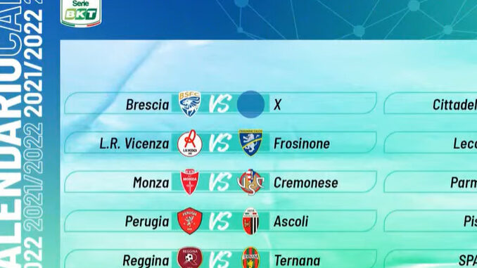 jogos campeonato italiano serie b 2021-2022