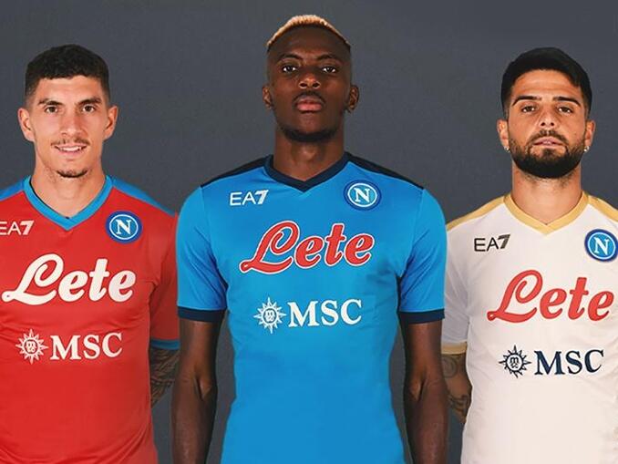 Camisa Napoli 2021-2022 Giorgio Armani