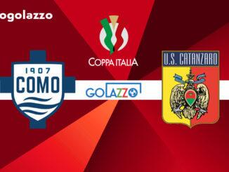 Como x Catanzaro Copa Itália 2021-2022