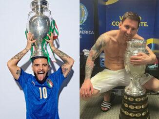 Itália x Argentina campeões Copa América Eurocopa