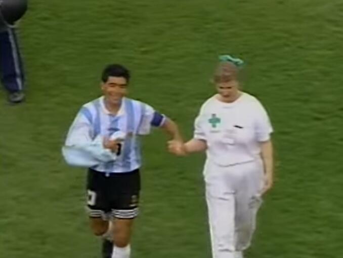 Maradona no Napoli - Copa 1994