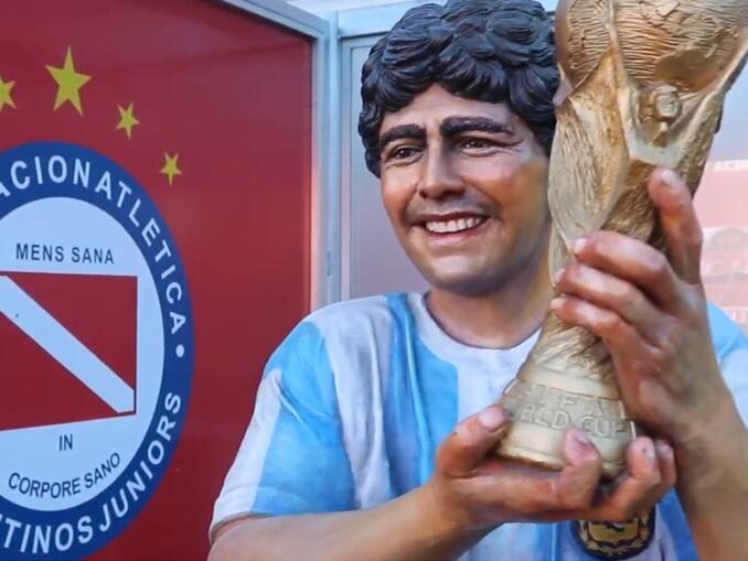 Maradona no Napoli - começo no Argentinos Juniors