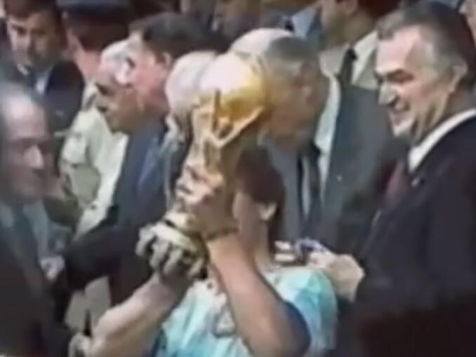 Maradona no Napoli - copa mundo argentina 1986