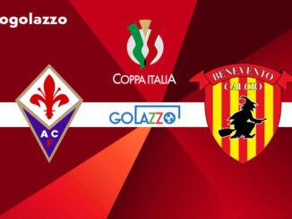 assistir fiorentina benevento ao vivo copa itália