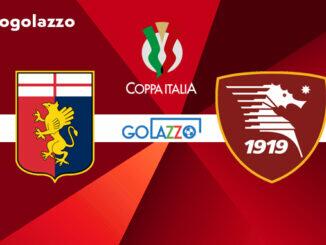 assistir genoa salernitana ao vivo copa itália