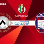 Udinese x Crotone pela Copa Itália: onde assistir e escalações
