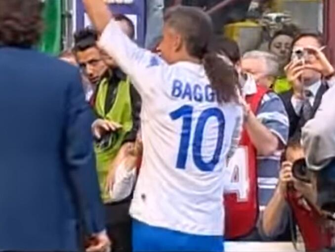 Camisas aposentadas campeonato italiano - Roberto Baggio 10