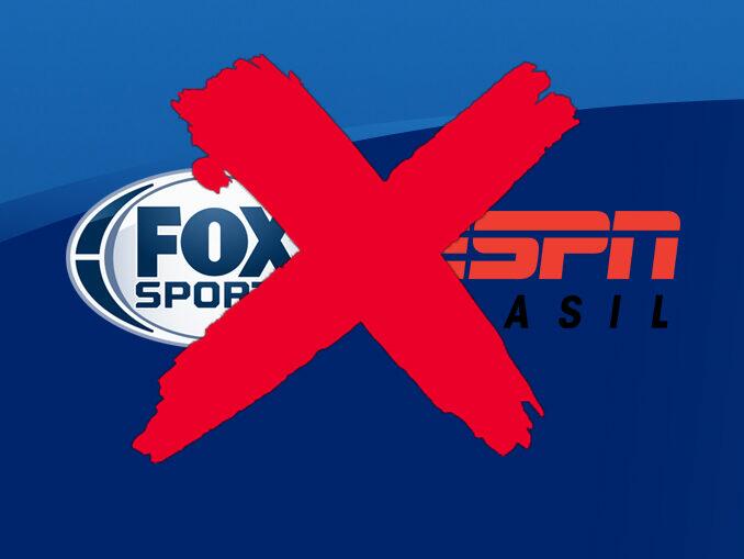 Fim ESPN Brasil e FOX Sports
