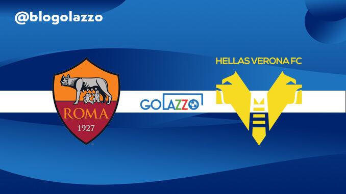 Roma Hellas Verona campeonato italiano assistir ao vivo escalações