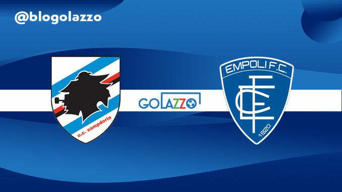 Sampdoria Empoli campeonato italiano assistir ao vivo escalações