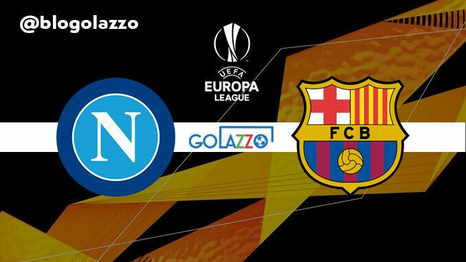 napoli barcelona europa league onde assistir escalações