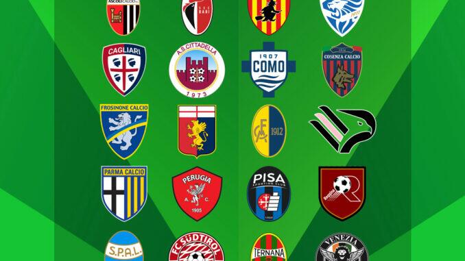 Times do campeonato italiano Serie B 2022-2023