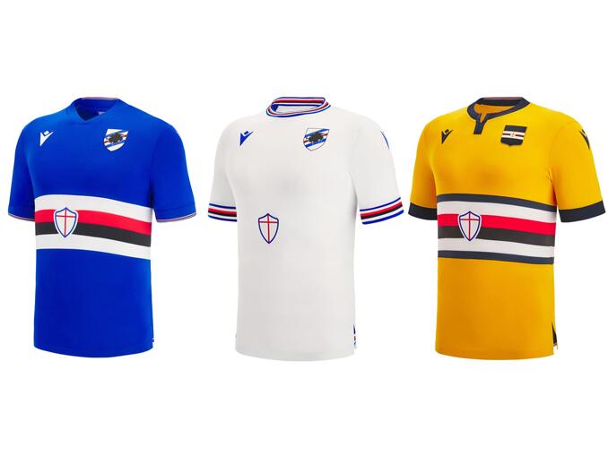 Camisa da Sampdoria 2022-2023 -