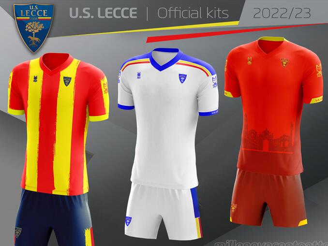 Camisa do Lecce 2022-2023