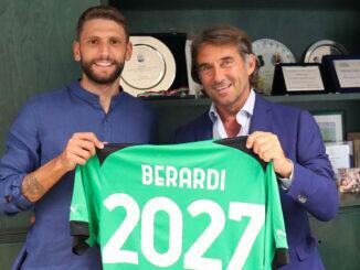 Sassuolo renovação Berardi 2027