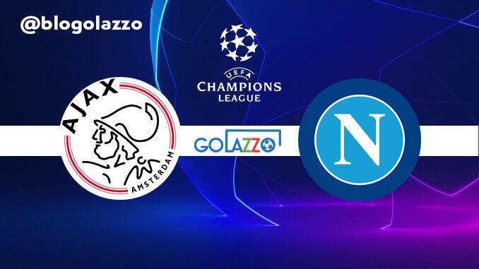 assistir ajax napoli ao vivo champions league