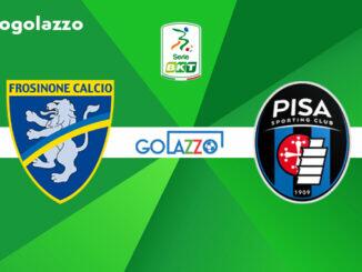 FROSINONE PISA CAMPEONATO ITALIANO SERIE B