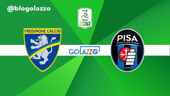 FROSINONE PISA CAMPEONATO ITALIANO SERIE B