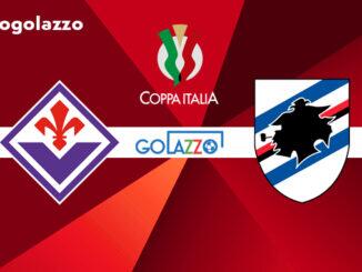 retrospecto fiorentina sampdoria copa itália